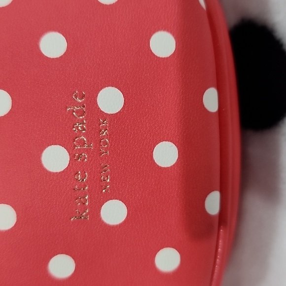 EUC- Kate Spade Peach Melba Shelly Crab Wristlet- Limited Edition & Discontinued - Picture 4 of 6